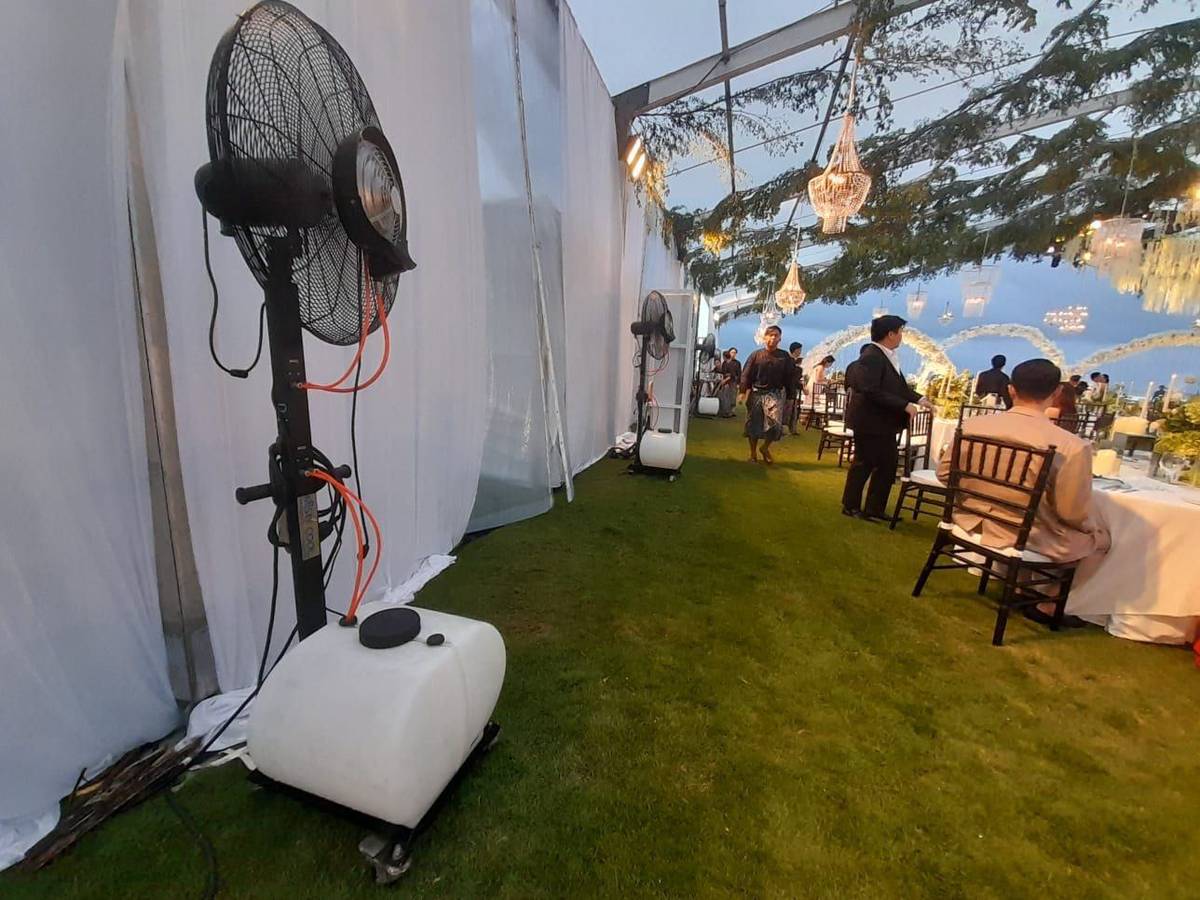 Sewa Kipas Blower Misty Fan Event Triziven Event Solutions